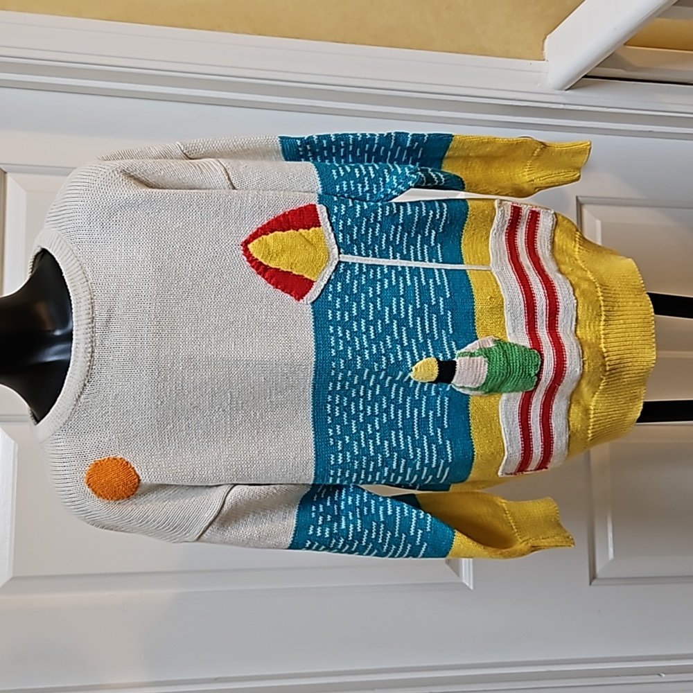UNO & UNA Beach Sweater - M